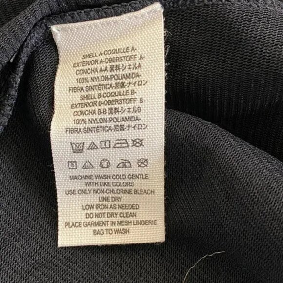 Free People Handkerchief Hem Lace Overlay Sheer Black Dress - Picture 11 of 11